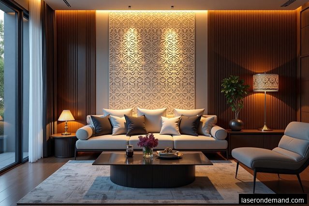 Custom Laser Printing: Transforming Interior Design Projects